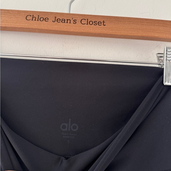 ALO Black High Rise Leggings S - Picture 6 of 7